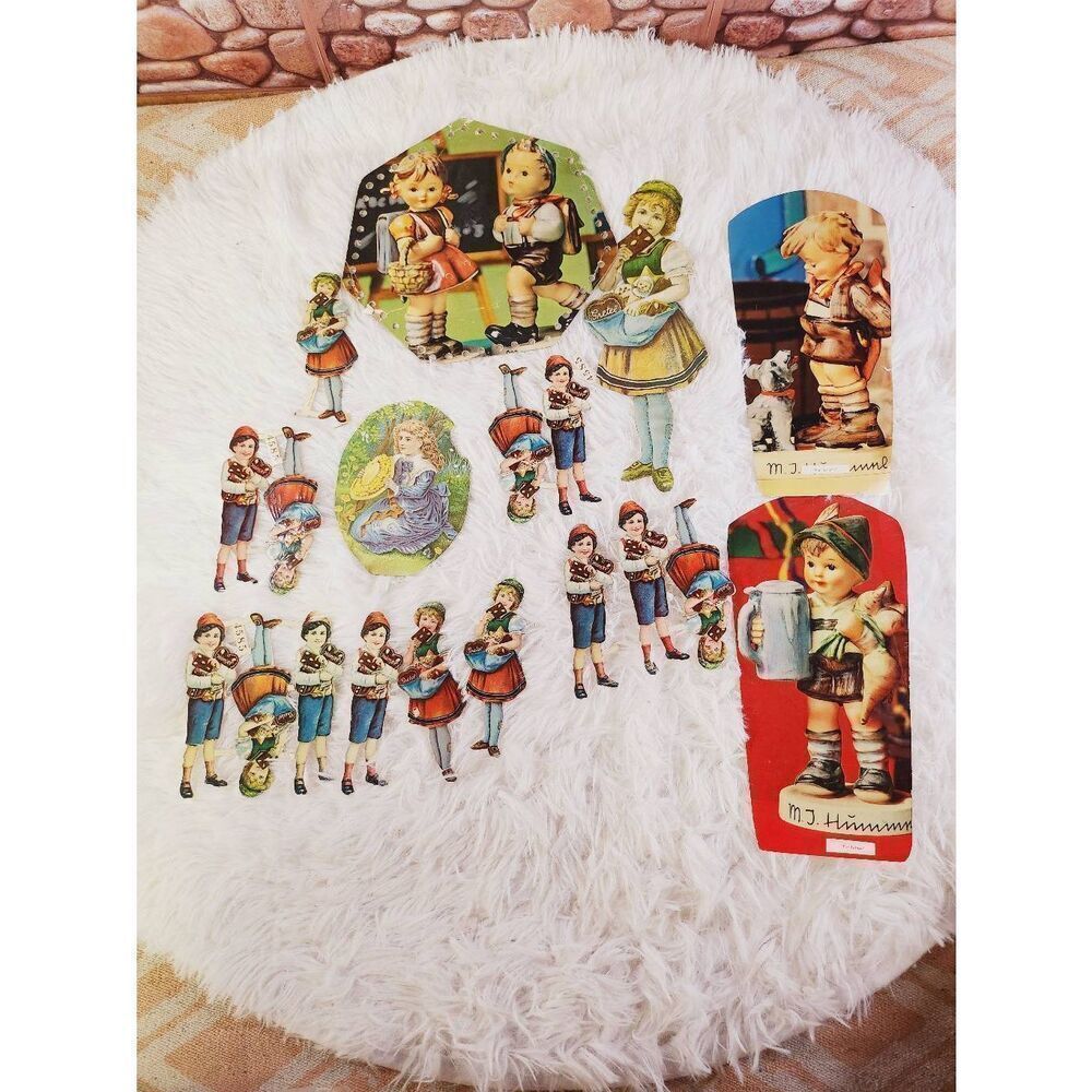 Vintage Antique German HANSEL & GRETEL Ephemera